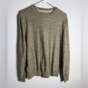 Tommy Bahama Indigo Palms Green Cotton Crewneck Sweater NWT Size S